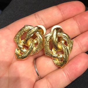 Vintage Givenchy Clip-on Earrings